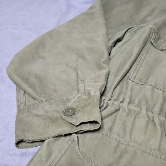 USAF 1965 Dated Vietnam Era OG 107 Field Combat Jacket-Size Medium Regular - Picture 9 of 16